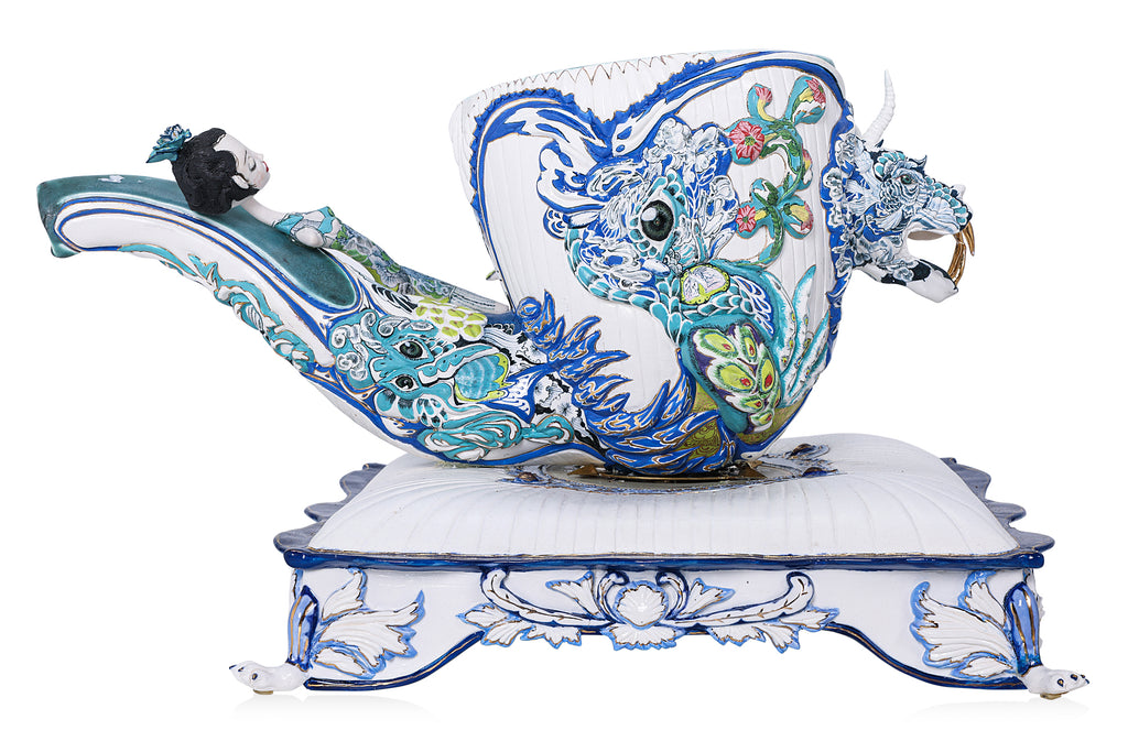 LI SHIHUA (CHINESE, XX-XXI) - 'ADDICTED TO CIGARETTES'