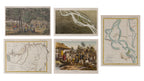 A GROUP OF FIVE VIEWS OF INDOCHINA, LOUIS DELAPORTE, 1873