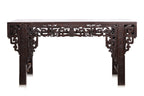 A LARGE PERANAKAN CARVED ALTAR TABLE
