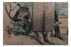 A GROUP OF THREE CHINESE TOBACCO ADVERTISING PRINTS