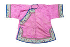 A PINK EMBROIDERED SILK JACKET