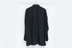 ISSEY MIYAKE MEN - A BLACK BUTTON-UP SHIRT