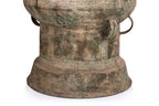 A LARGE VIETNAMESE BRONZE RAIN DRUM