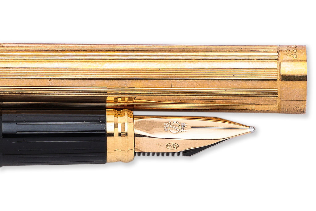 A GROUP OF THREE ST DUPONT PENS