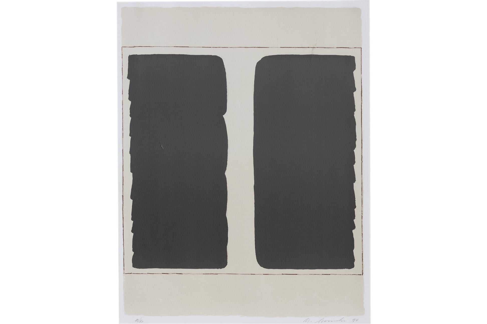 MATIAS SPESCHA (SWISS, 1925-2008) - '1994/4';  '1994/3'