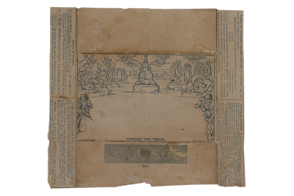 UNITED KINGDOM, A GROUP OF FOUR MULREADY LETTER SHEET COVERS