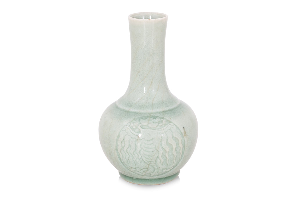 TWO SMALL PORCELAIN VASES