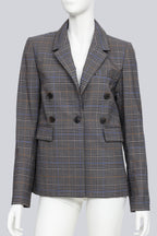 SEA NEW YORK - A PLAID DOUBLE-BREASTED BLAZER
