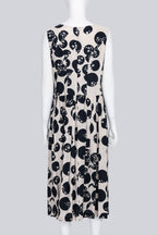 COMME DES GARCONS - A 2014 LINEN POLKA DOT AND STAR DRESS
