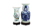 TWO PORCELAIN VASES