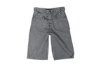 Y/PROJECT - A PAIR OF DENIM SHORTS WITH LACE-UP CHAIN DETAIL, S/S 2018