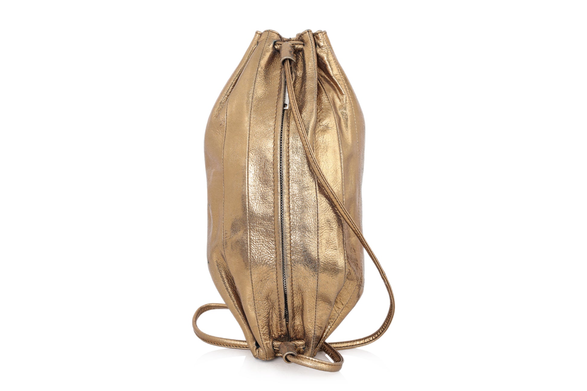 MARIMEKKO - A GOLD 'KARLA' CROSSBODY BAG