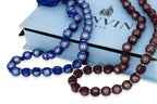 LANVIN - TWO NETTED FAUX PEARL NECKLACES