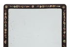 A MOTHER OF PEARL INLAID TABLE MIRROR