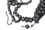 PEACHOO + KREJBERG - A GUNMETAL STATEMENT NECKLACE