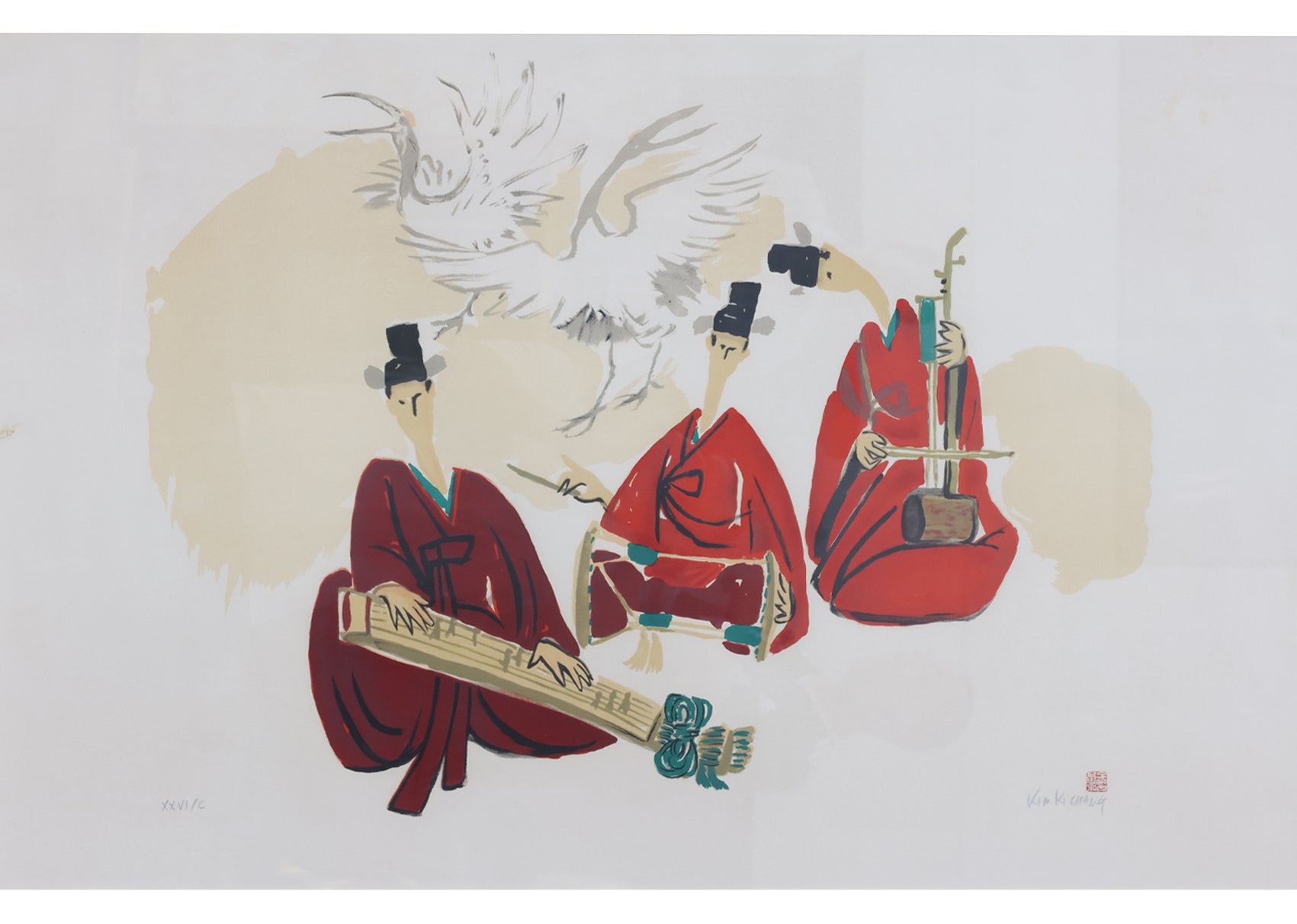 KIM KI CHANG (KOREAN, 1913-2001) MUSICIANS