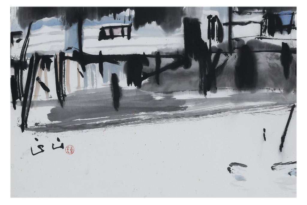 LEE TECK SUAN (LI DEZHUANG) (SINAGPOREAN, B.1958) UNTITLED