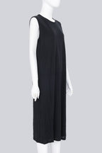 ACNE STUDIOS - A S/S 2017 BLACK SLEEVELESS SHIFT DRESS