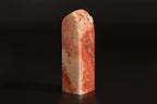 A CARVED SOAPSTONE 'LOTUS' SEAL