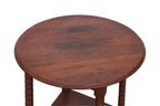A TEAK SIDE TABLE