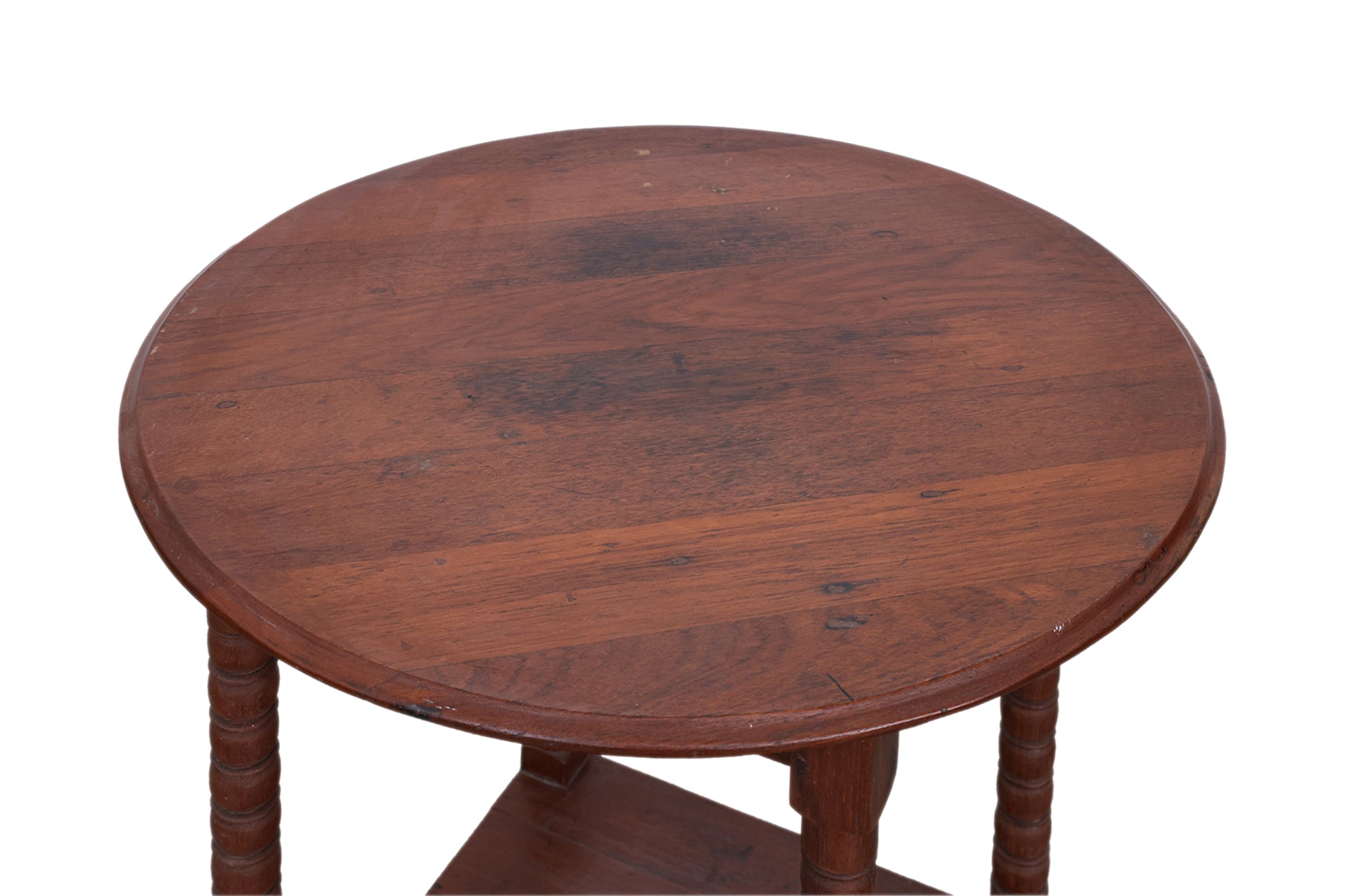 A TEAK SIDE TABLE