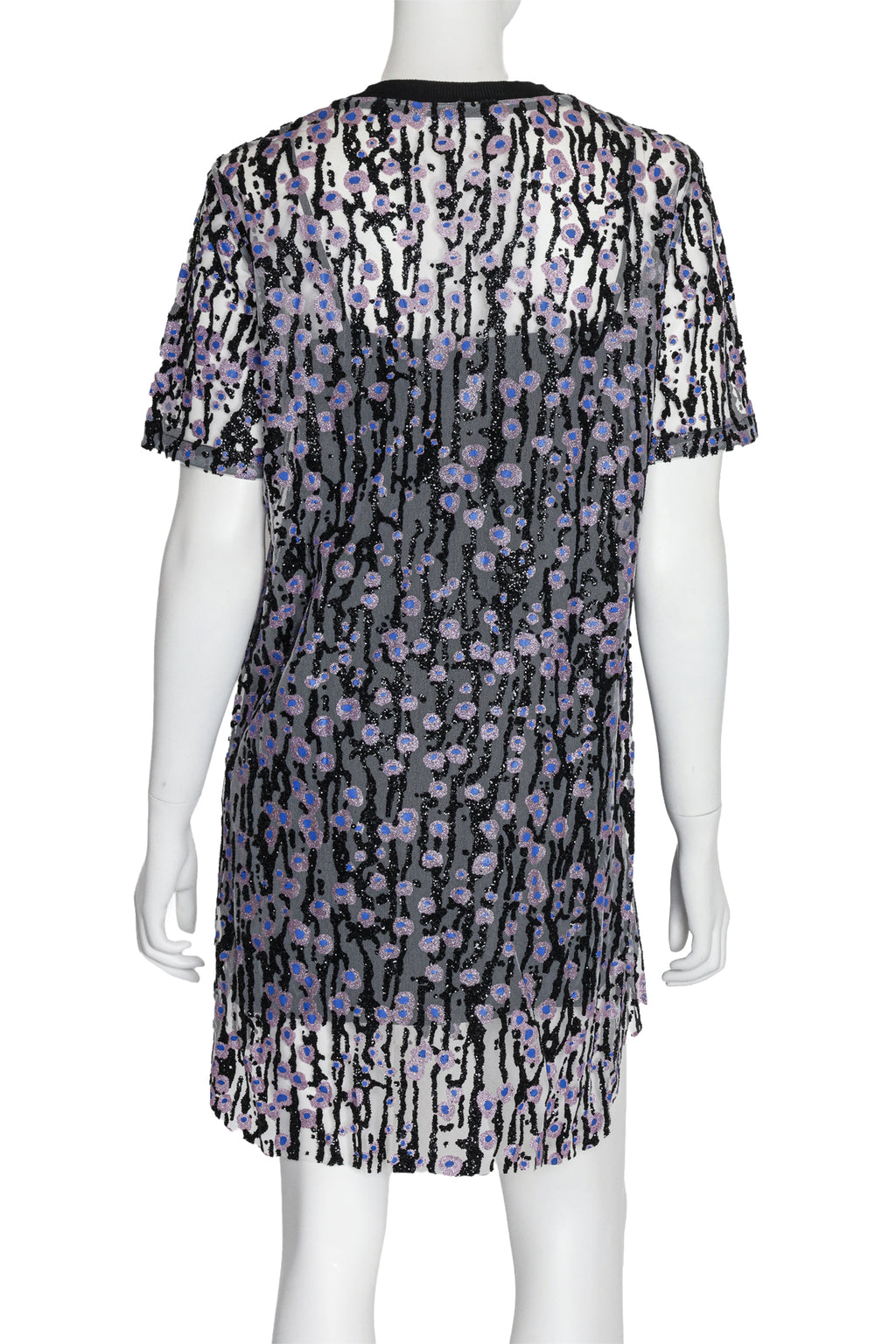 CARVEN - A SEQUIN EMBELLISHED 'ROBE MEDUSE' DRESS