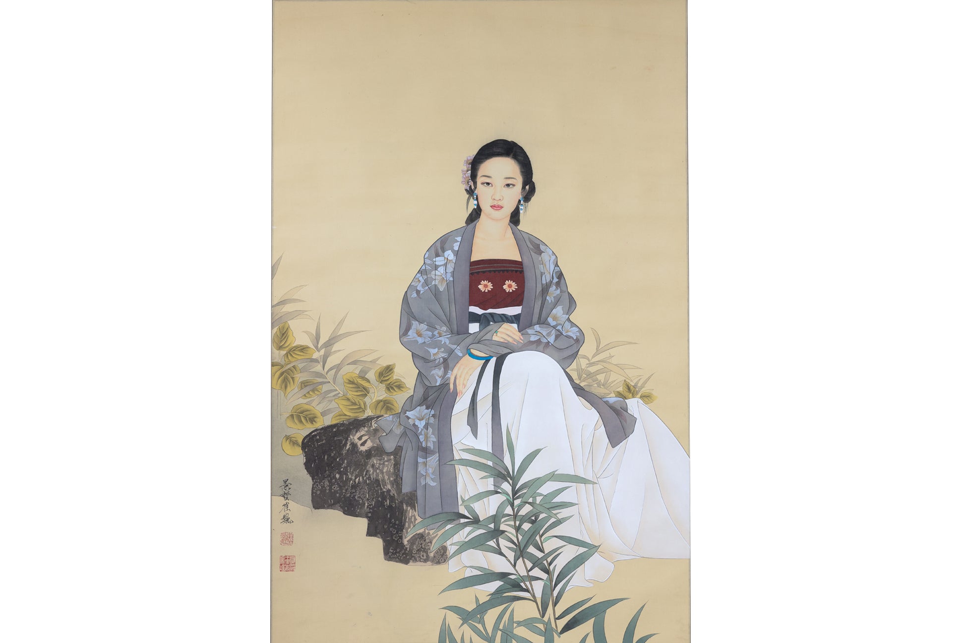 CUI JINGZHE (B.1980) - PORTRAIT OF A COURT LADY