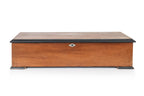 A SWISS CYLINDER MUSIC BOX