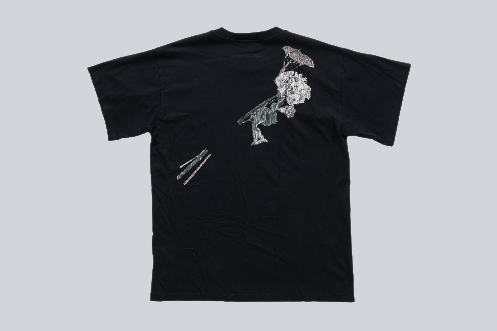 MAISON MARGIELA MM6 - A FLORAL GRAPHIC T-SHIRT