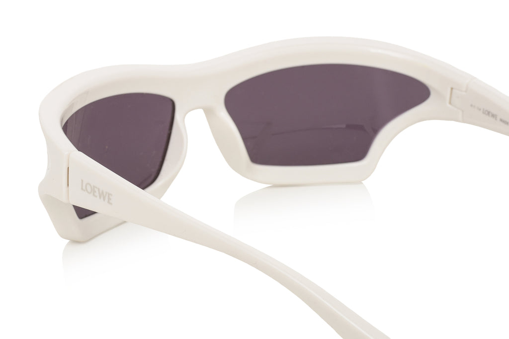 BALENCIAGA & LOEWE - TWO PAIRS OF MIRRORED VISOR SUNGLASSES