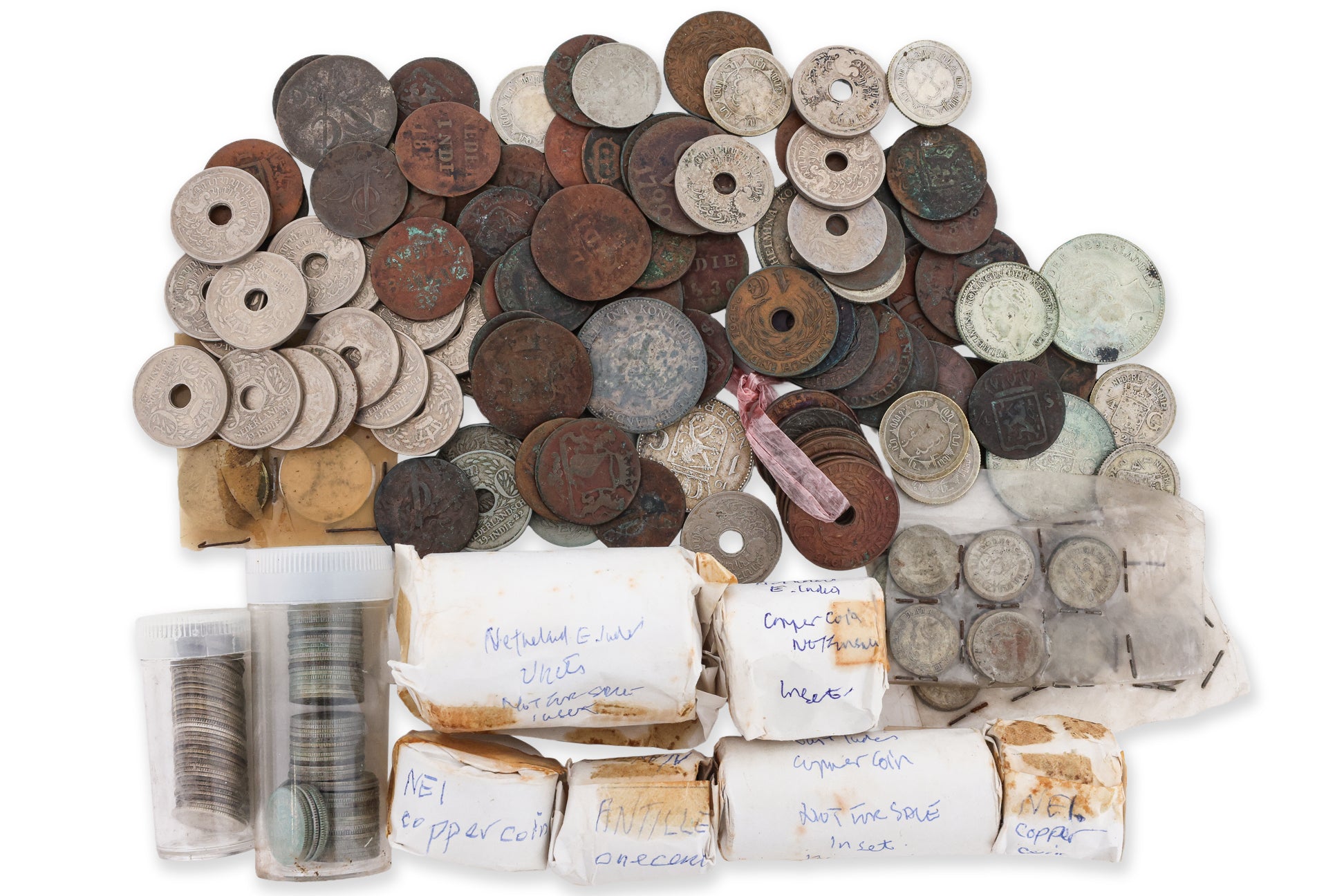 NETHERLANDS & DUTCH EAST INDIES - ASSORTED COINAGE (QTY)