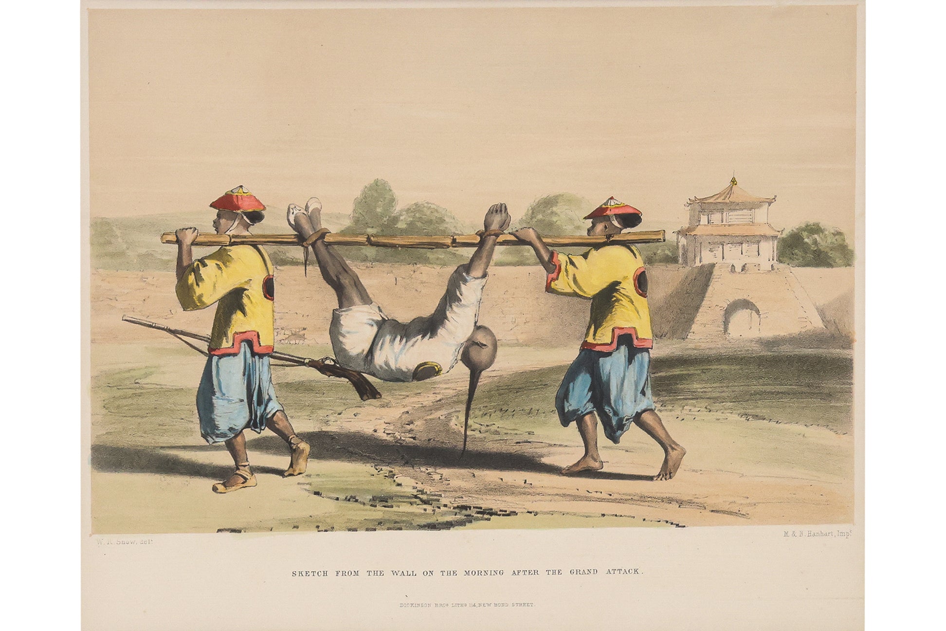 A GROUP OF THREE SCENES OF CHINESE LIFE, DICKINSON BROS, 1860