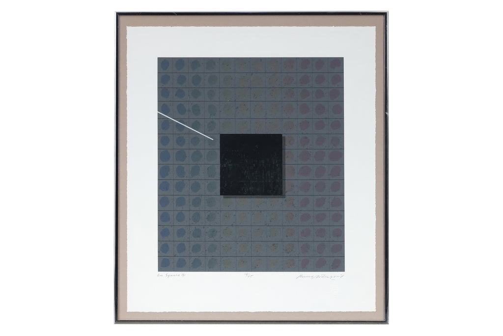 RUNE SÖDERQVIST (SWEDISH 1935-2014) 'ON SQUARE 4'; 'ON SQUARE 5' (2)
