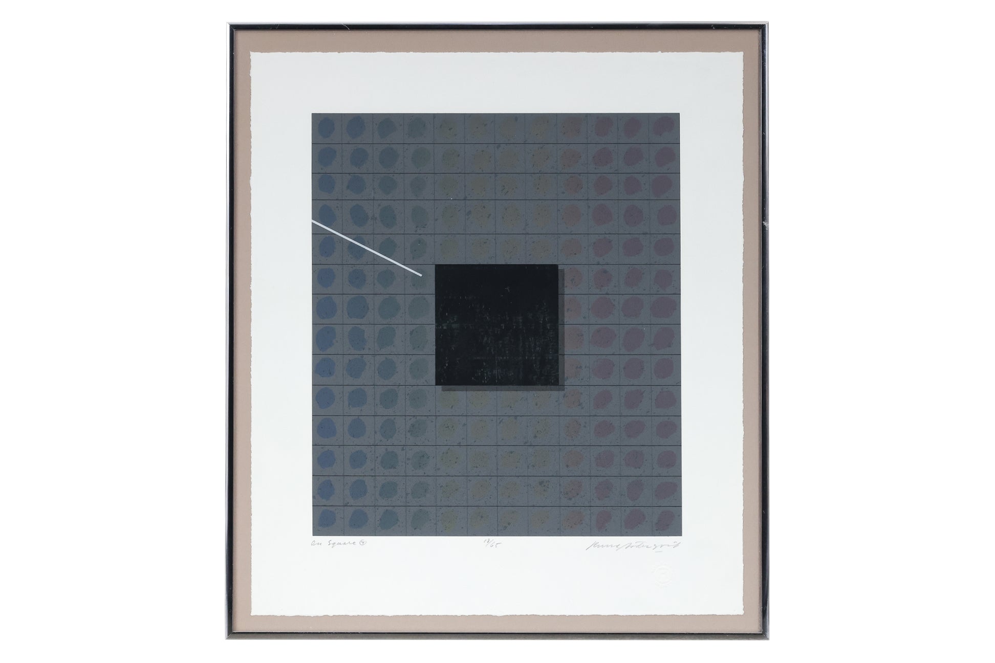 RUNE SÖDERQVIST (SWEDISH 1935-2014) 'ON SQUARE 4'; 'ON SQUARE 5' (2)