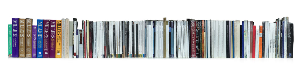 A LARGE GROUP OF AUCTION CATALOGUES AND REFERENCE BOOKS