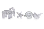 A GROUP OF EUROPEAN GLASS ORNAMENTS