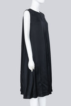 NOIR KEI NINOMIYA - A BLACK SLEEVELESS DRESS