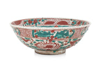 A POLYCHROME ENAMELLED BOWL