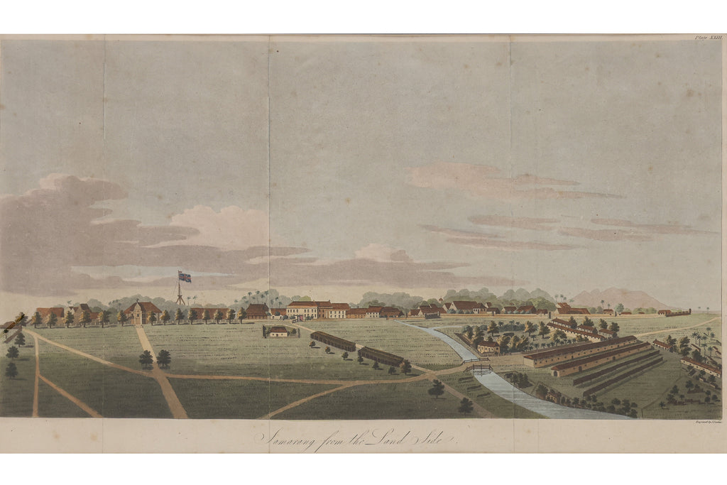 SAMARANG FROM THE LAND SIDE, WILLIAM THORN, 1815