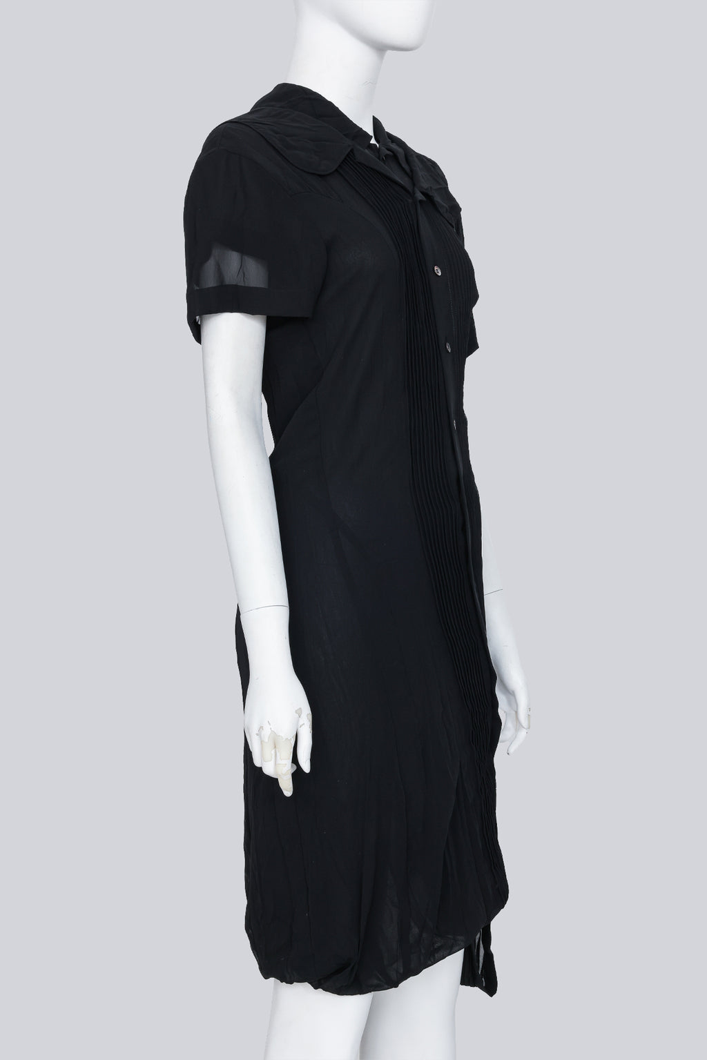 JUNYA WATANABE COMME DES GARCONS - A BLACK REVERSIBLE DRESS