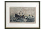 TWO ANTIQUE NAUTICAL ENGRAVINGS