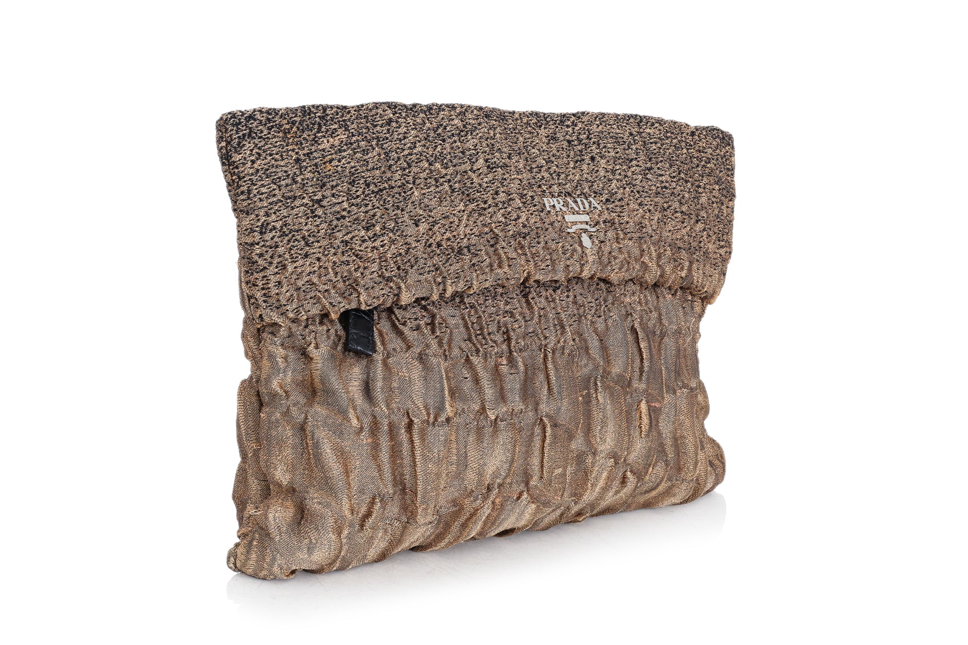 PRADA - A 2007 MIUCCA PRADA CLOQUET CLUTCH