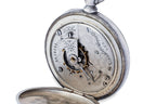 AN ELGIN SILVER CASED POCKET WATCH