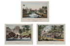 THREE HAND-COLOURED LITHOGRAPHS OF THE PHILIPPINES, EDMOND BIGOT DE LA TOUANNE, 1828