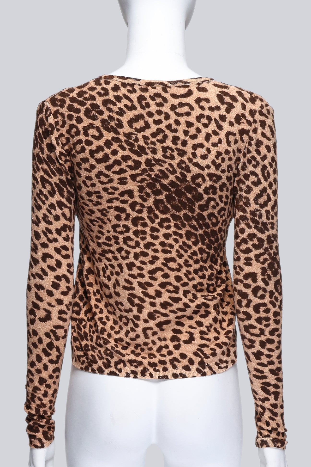ANNA MOLINARI - A BROWN LEOPARD PRINT SET