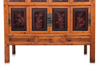 A CHINESE PINE WEDDING CABINET