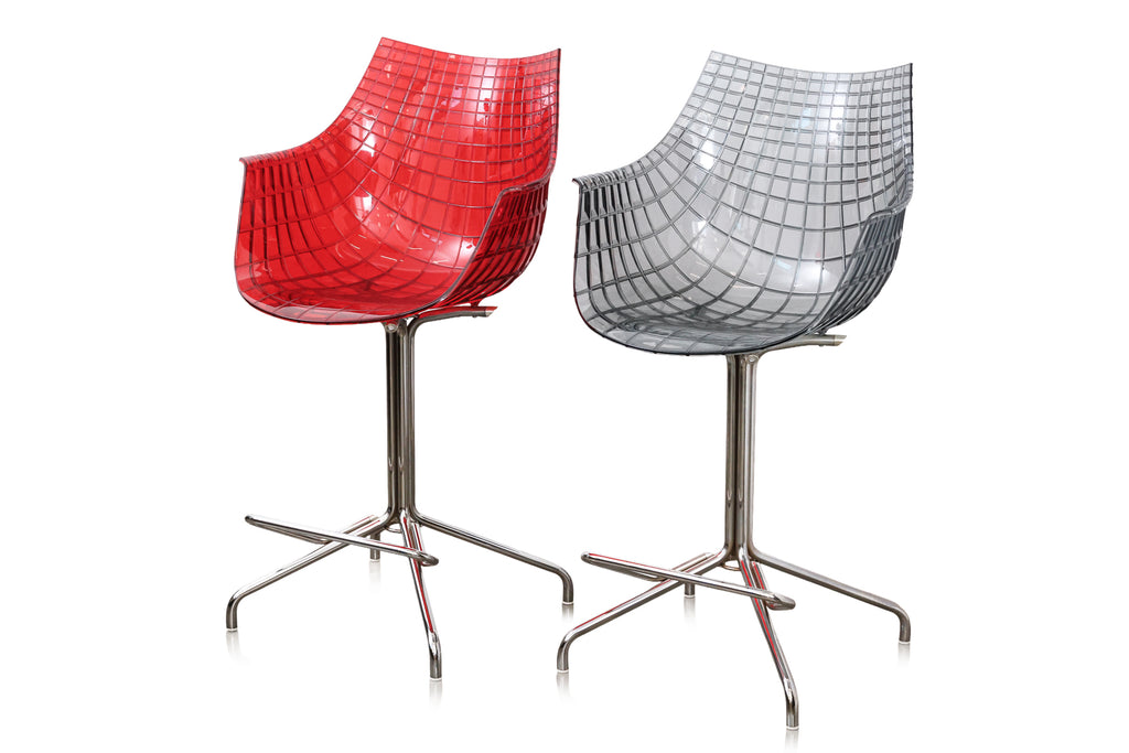 A PAIR OF DRIADE ‘MERIDIANA’ HIGH STOOLS