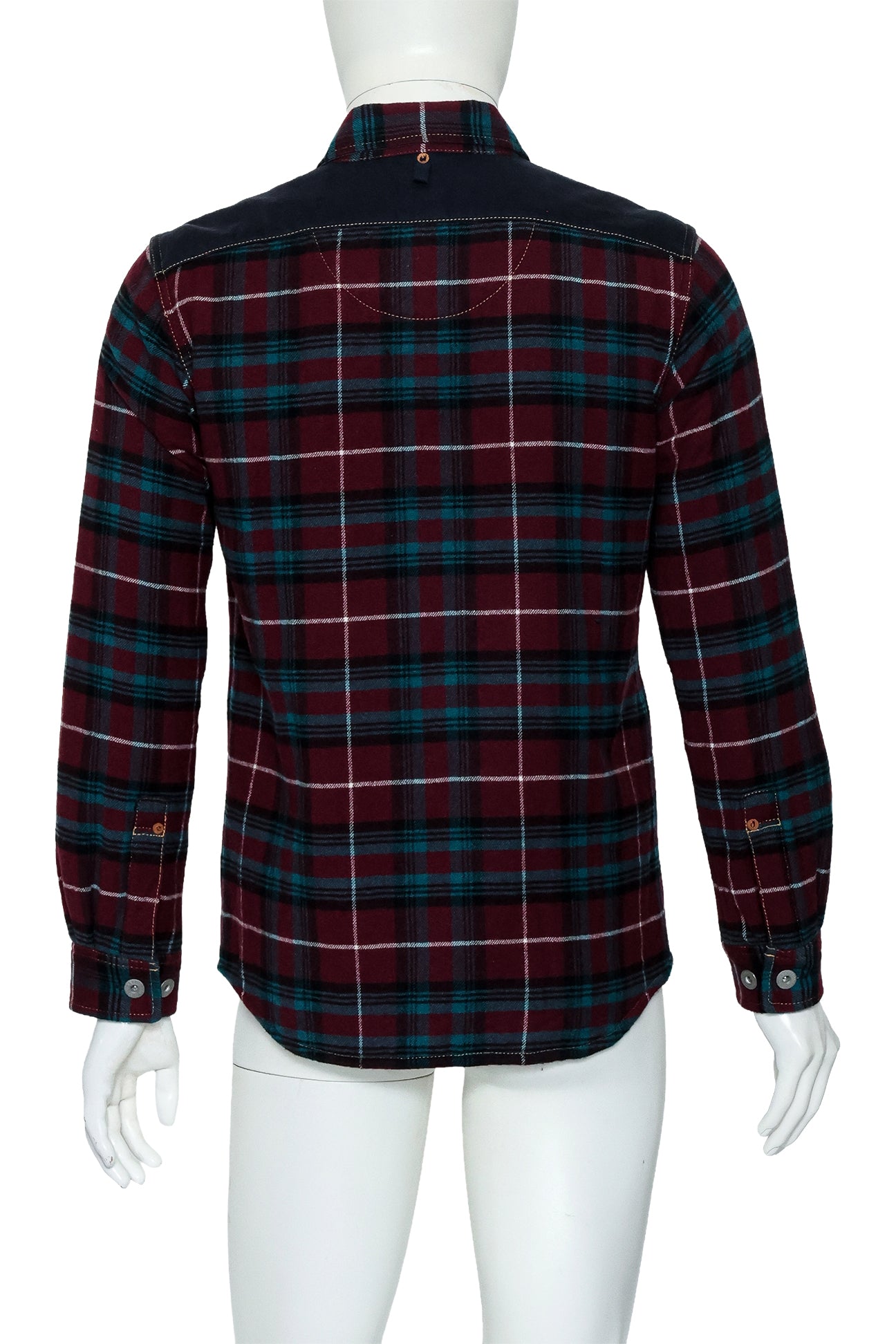 JUNYA WATANABE COMME DES GARÇONS MAN - A 2014 PLAID WOOL-BLEND SHIRT