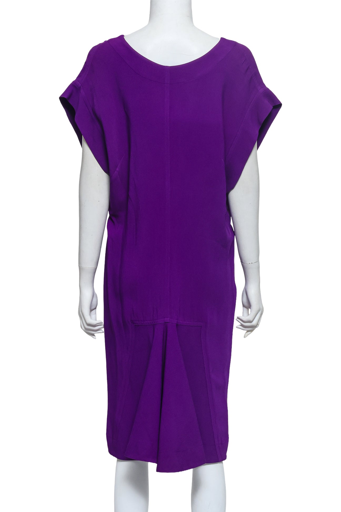 STELLA MCCARTNEY - A PURPLE BUTTON FRONT DRESS