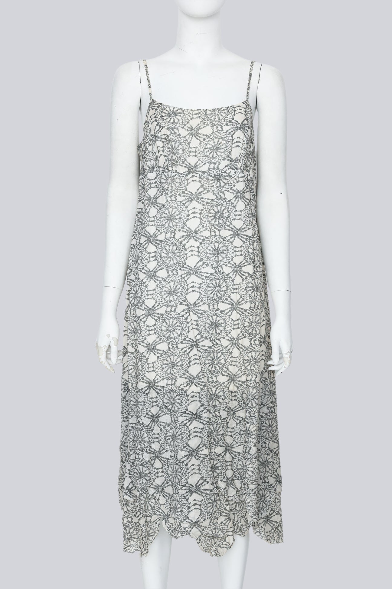 COMME DES GARÇONS - A PRINTED STRAP DRESS